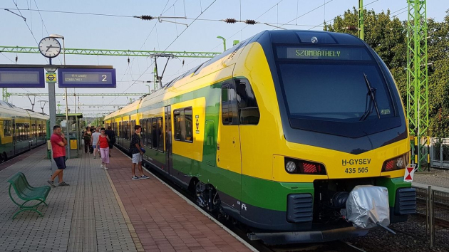 A GYSEV-től kapott nagy megbízást a Stadler szolnoki gyára