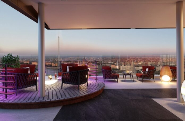 MEGNYÍLIK A WHITE RAVEN SKYBAR & LOUNGE A BUDAI VÁRBAN