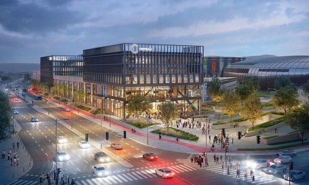 A Puskás Ferenc Stadion metrómegálló környékének fejlesztése - látványtervek